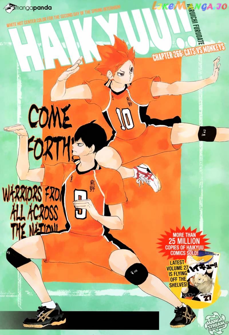 Haikyuu!!, Chapter 266 image 01